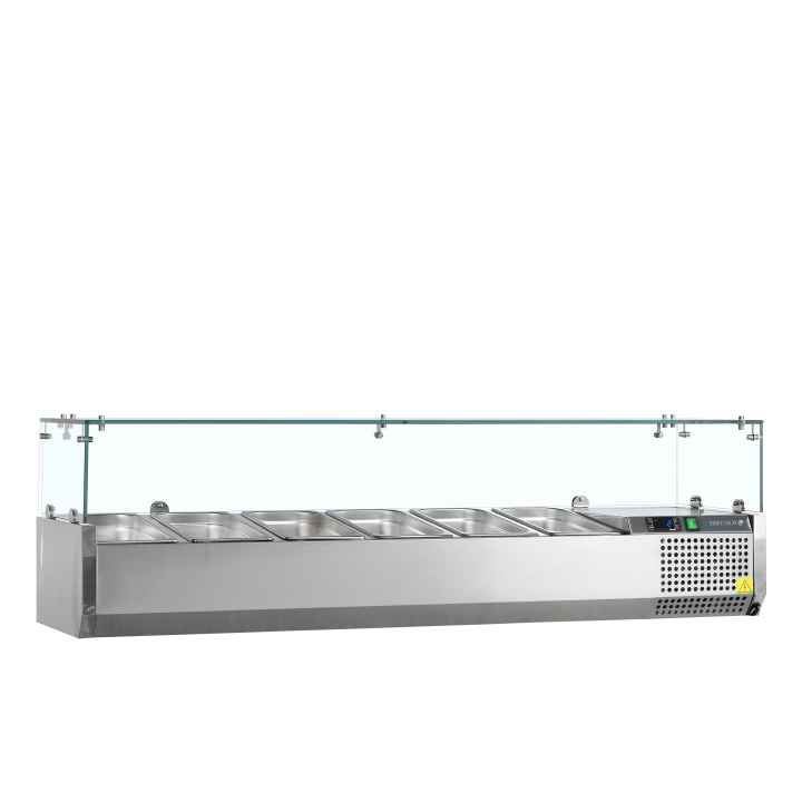 Vitrina refrigerada sobre encimera GN1/4 VK33-140