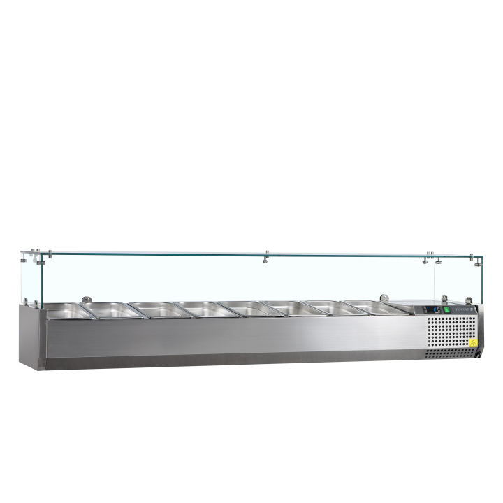 Vitrina refrigerada sobre encimera GN1/4 VK33-180