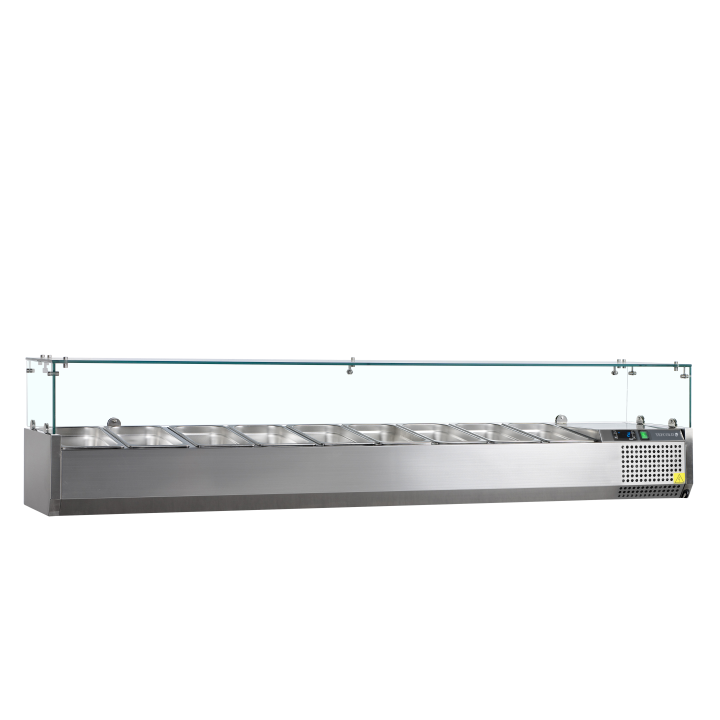 Vitrina refrigerada sobre encimera GN1/4 VK33-200