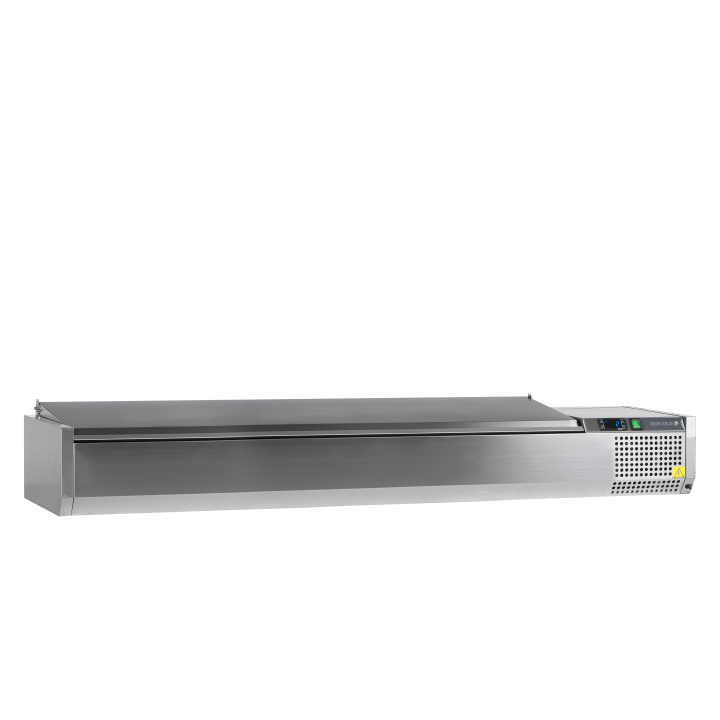 Vitrina refrigerada sobre encimera GN1/4 VK33-200 S/S LID