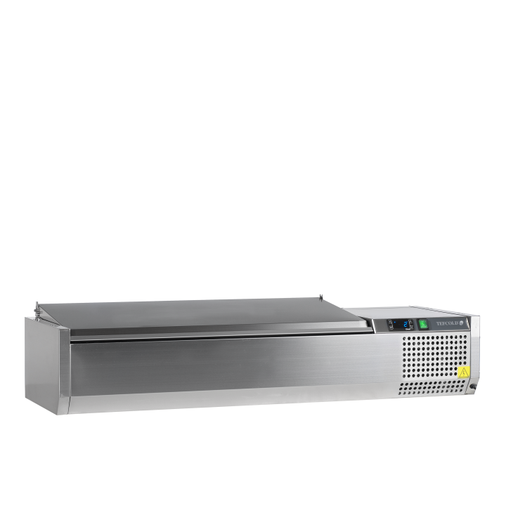 Vitrina refrigerada sobre encimera GN1/3 VK38-120 S/S LID