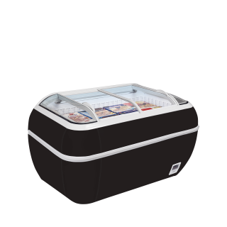 Isla de supermercado color negro TWIN HEAD B-F