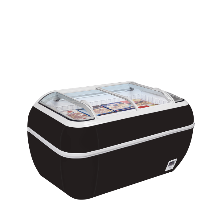 Isla de supermercado color negro TWIN HEAD B-F