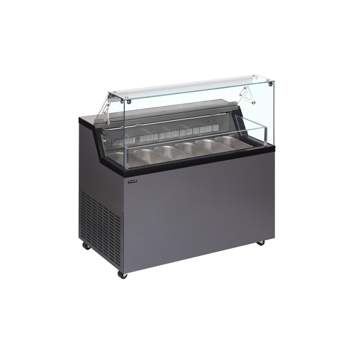 Vitrina expositora para helados con display MIRABELLA 6