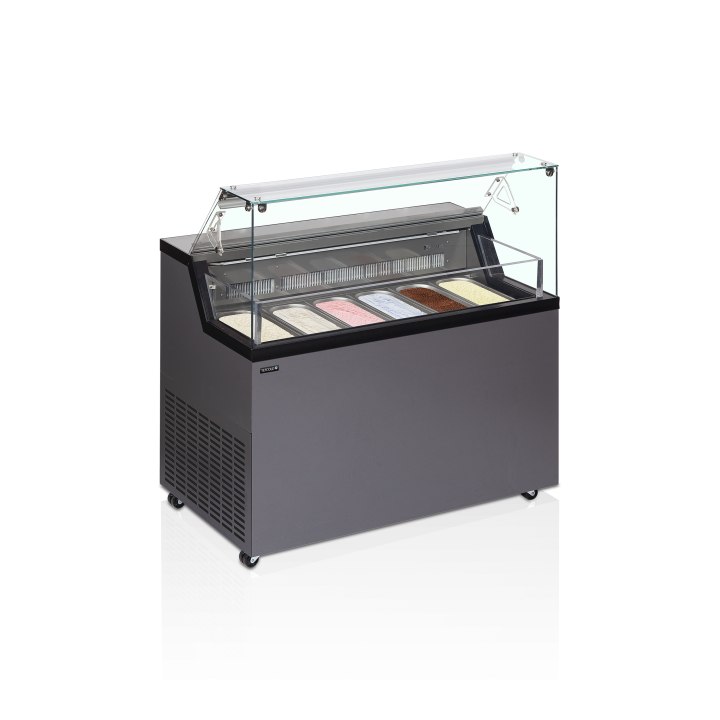 Vitrina expositora para helados con display MIRABELLA 6