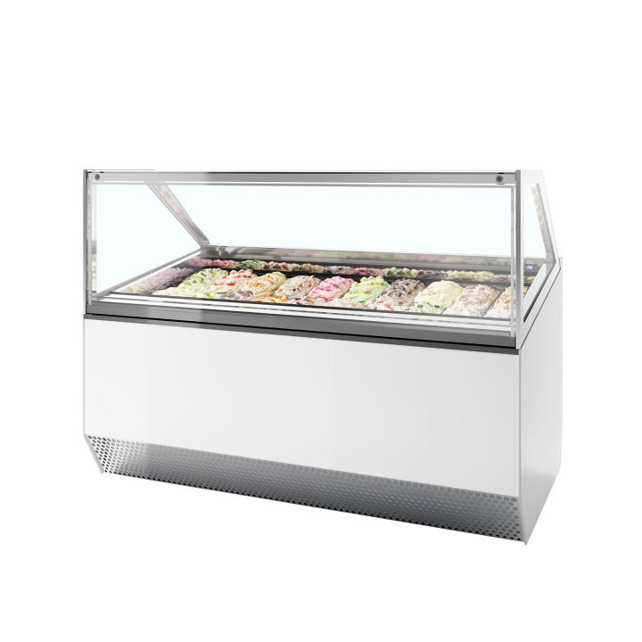 Vitrina expositora para helados con display ventilada MILLENNIUM ST20