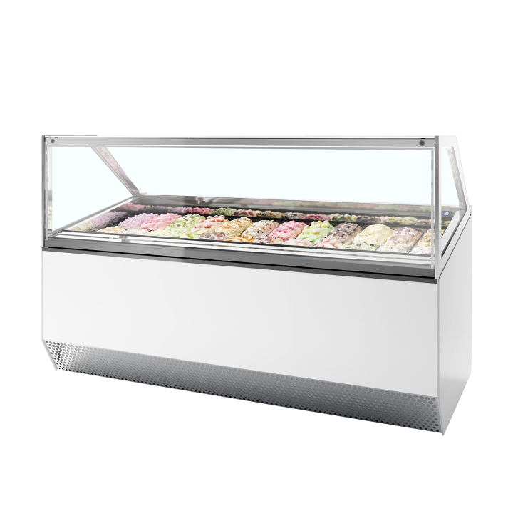 Vitrina expositora para helados con display ventilada MILLENNIUM ST24