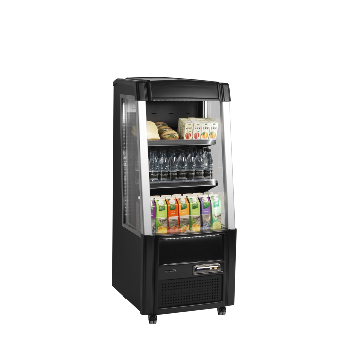 Refrigerador para la venta por impulso color negro ODC60 BLACK