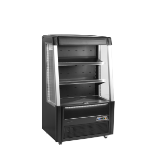 Refrigerador para la venta por impulso color negro ODC90 BLACK