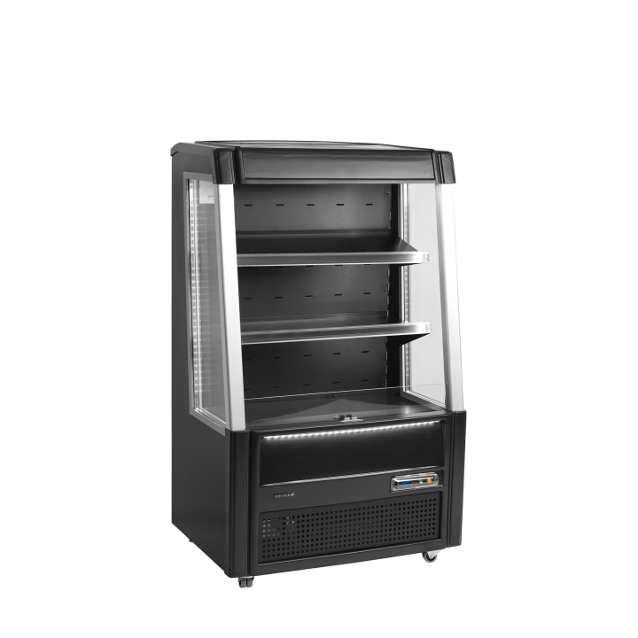Refrigerador para la venta por impulso color negro ODC90 BLACK