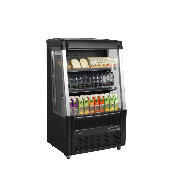 Refrigerador para la venta por impulso color negro ODC90 BLACK