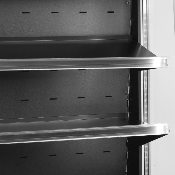 Refrigerador para la venta por impulso color negro ODC90 BLACK