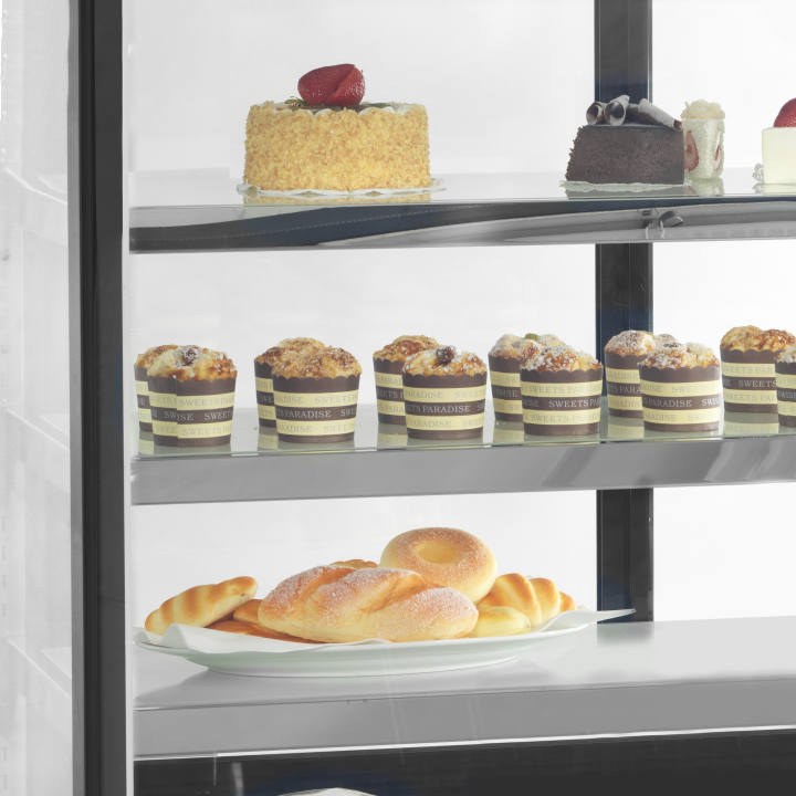 Vitrina de exposición refrigerada LPD903F/BLACK