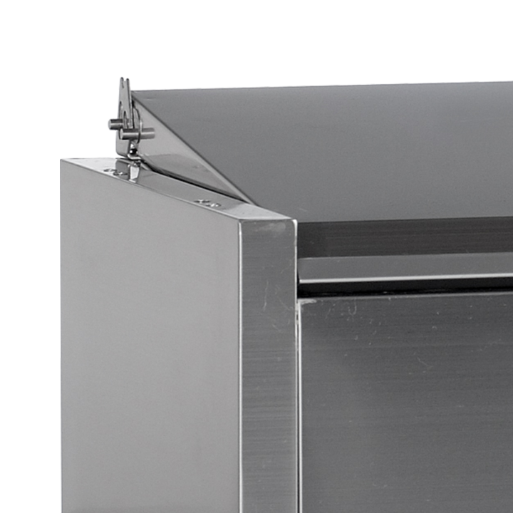 Vitrina refrigerada sobre encimera GN1/3 GVC38-150 S/S