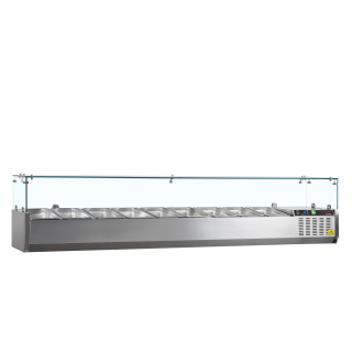 Vitrina refrigerada sobre encimera GN1/3 GVC38-200