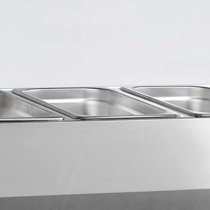 Vitrina refrigerada sobre encimera GN1/3 GVC38-200
