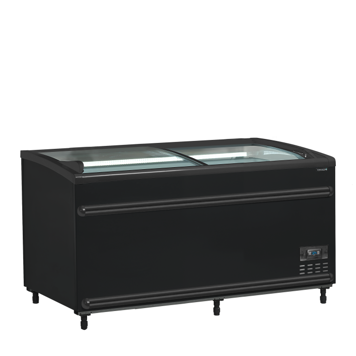 Isla de supermercado bitemperatura color  negro SFI145B-CF VS