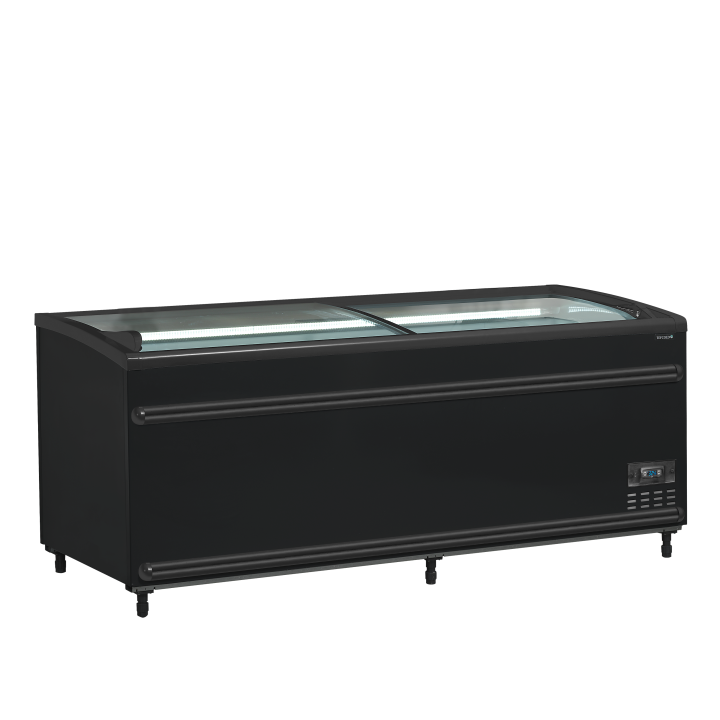 Isla de supermercado bitemperatura color  negro SFI185B-CF VS