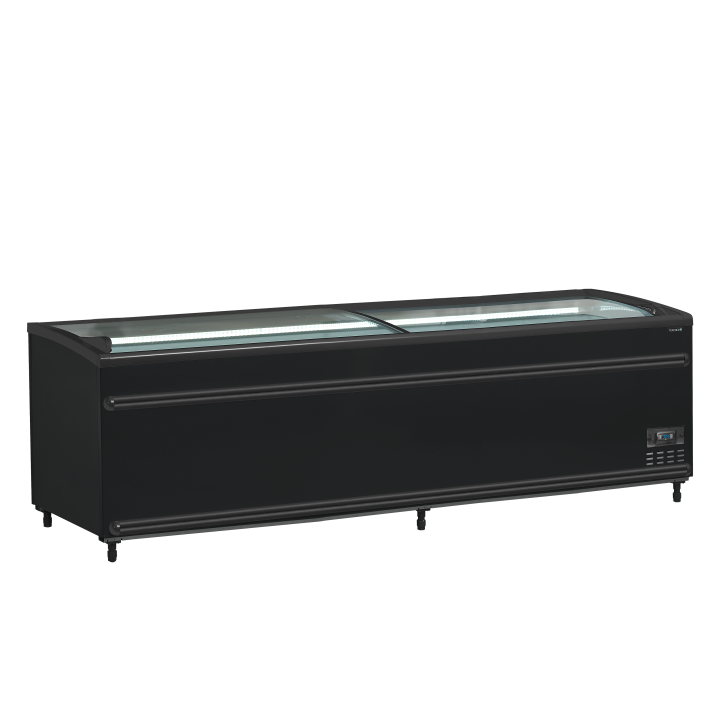 Isla de supermercado bitemperatura color  negro SFI250B-CF VS