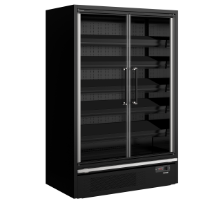 Refrigerador mural de supermercado Galaxy+ GP14FGD Black