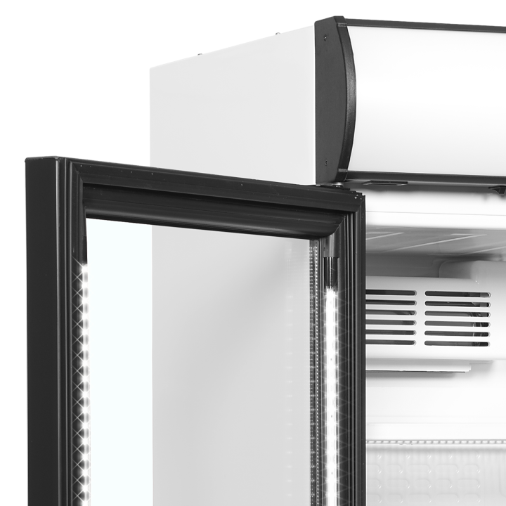 Enfriador de botellas, bisagra a izquierda CEV425CP 2 LED L/H