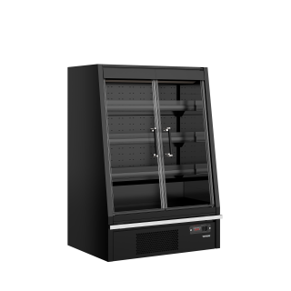 Refrigerador mural de supermercado Galaxy+ GPL10FGD Black