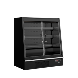 Refrigerador mural de supermercado Galaxy+ GPL14FGD Black