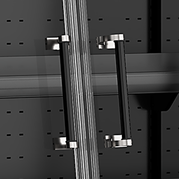 Refrigerador mural de supermercado Galaxy+ GPL14FGD Black