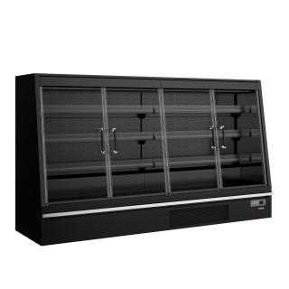 Refrigerador mural de supermercado Galaxy+ GPL26FGD Black