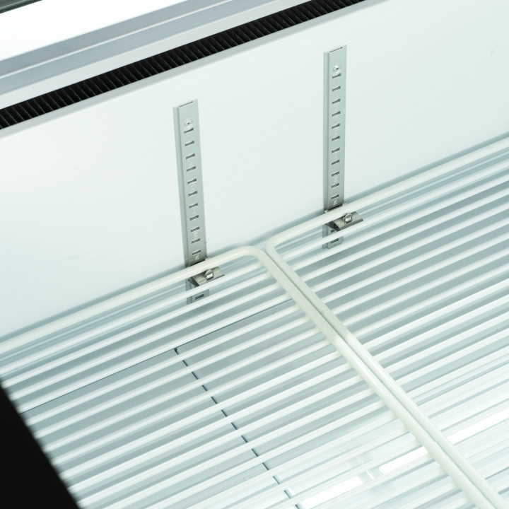 Refrigerador para la venta por impulso color negro UHD201 /Black