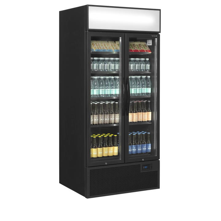 Expositor refrigerado color negro FSC891H Black