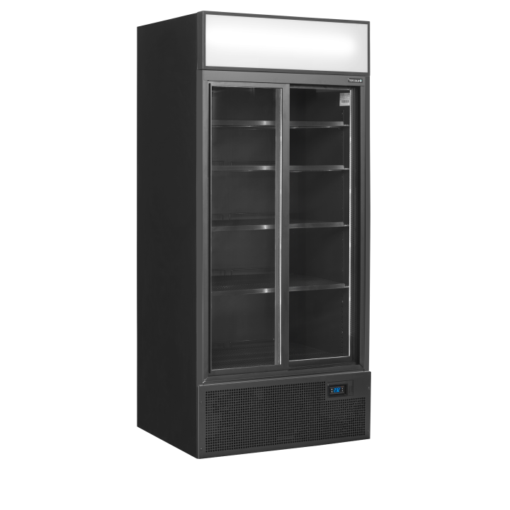 Expositor refrigerado color negro FSC891S Black
