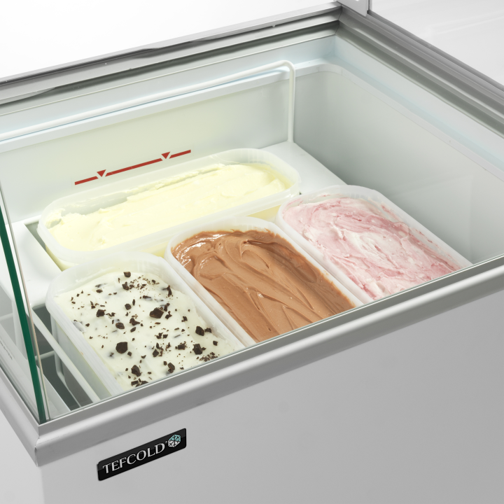 Vitrina para helados IC201SCE+SO