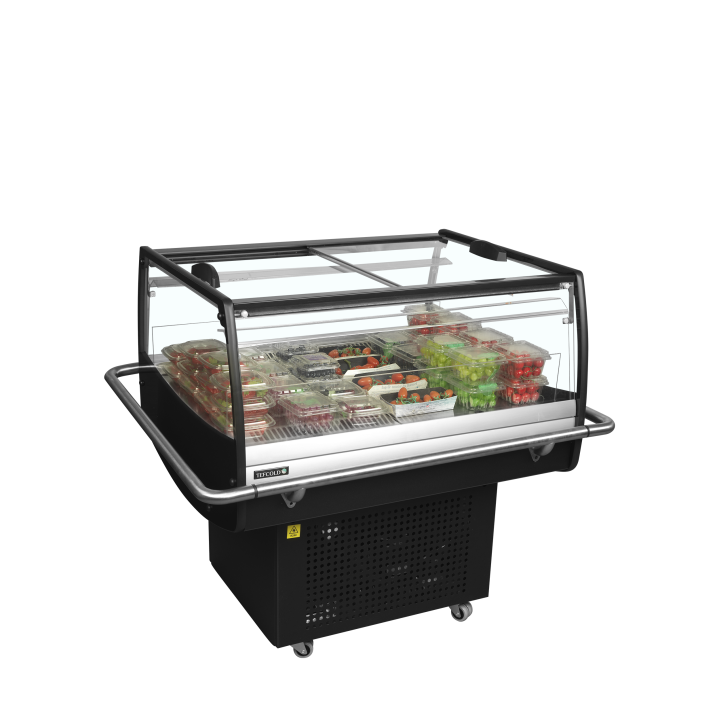 Refrigerador para la venta por impulso color negro PDC90SL-2