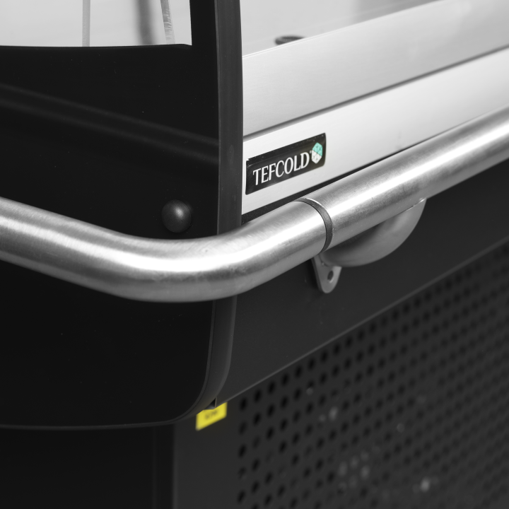 Refrigerador para la venta por impulso color negro PDC90SL-2