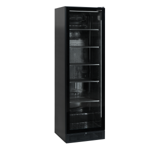 Expositor refrigerado negro SCU1425 FRAMELESS