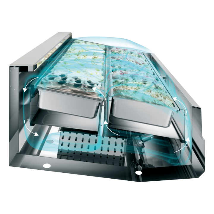 Vitrina para helados SUPER CAPRI 18