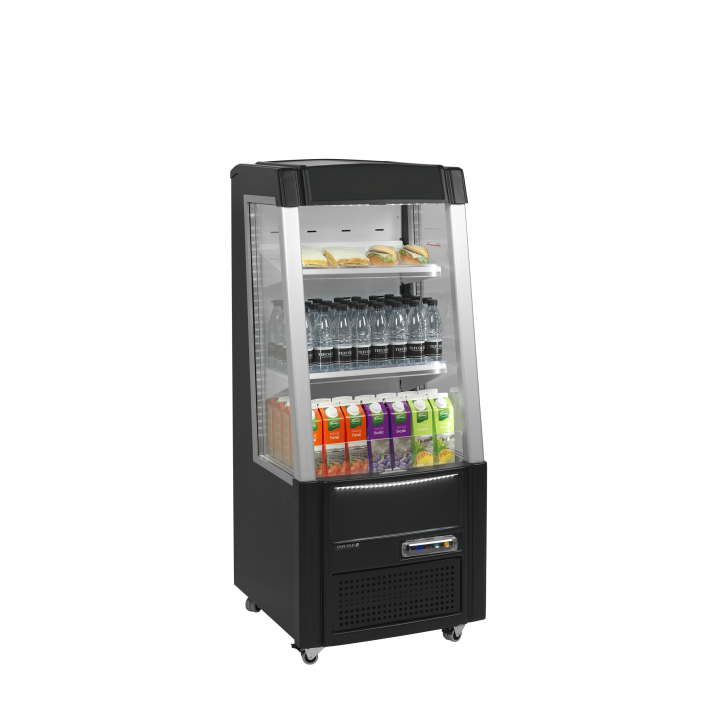 Refrigerador para la venta por impulso color negro ODC60