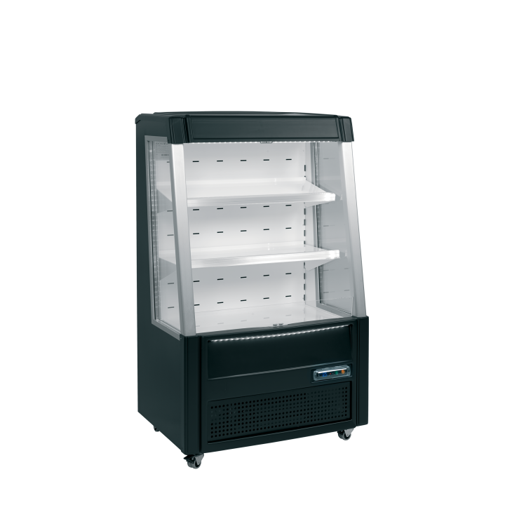 Refrigerador para la venta por impulso color negro ODC90