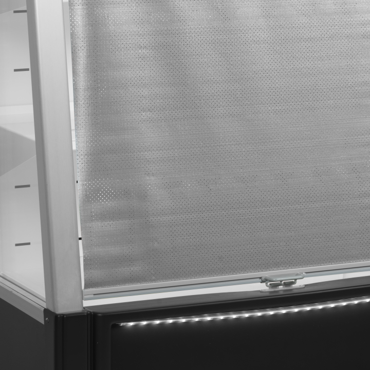 Refrigerador para la venta por impulso color negro ODC90