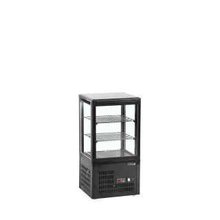 Vitrina de exposición refrigerada UPD60-BLACK