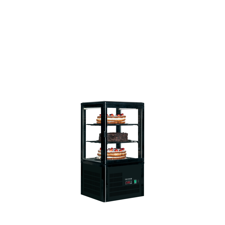 Vitrina de exposición refrigerada UPD60-BLACK